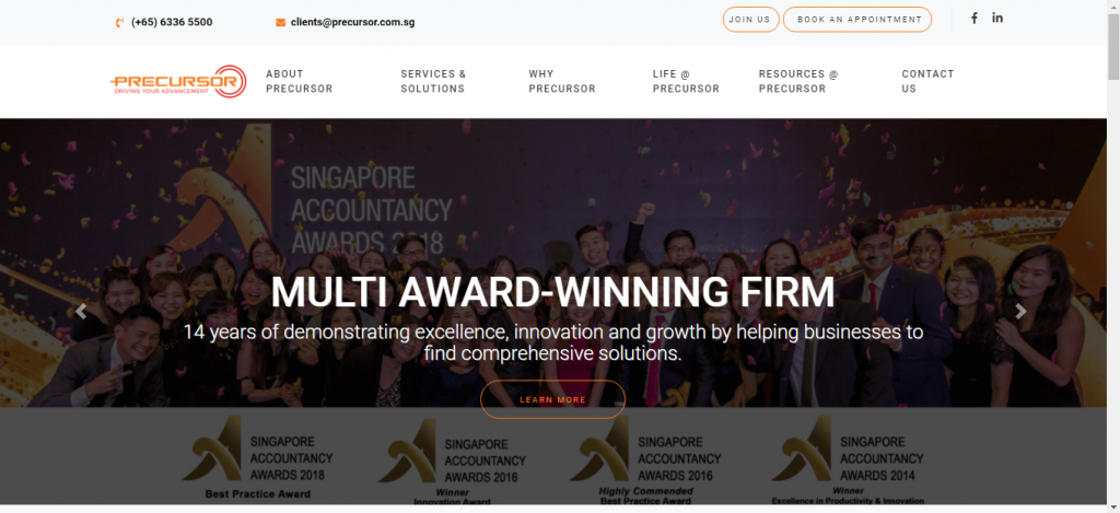Full-service accounting firm in Singapore and Philippines.